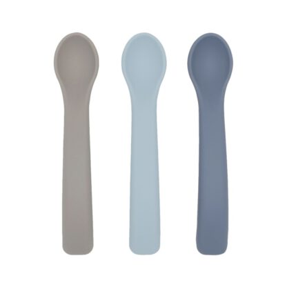 Pack 3 cucharas bebé silicona