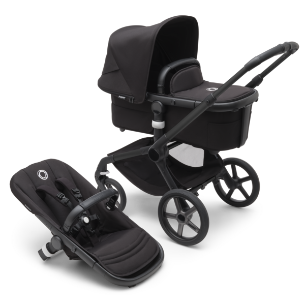 Bugaboo Fox 5 completo negro/negro medianoche-negro medianoche