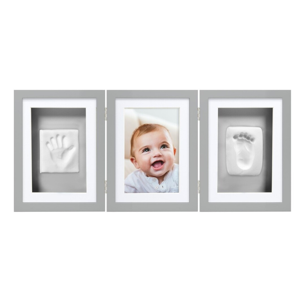 Marco mesa babyprints deluxe 2 huellas + 1 foto Pearhead