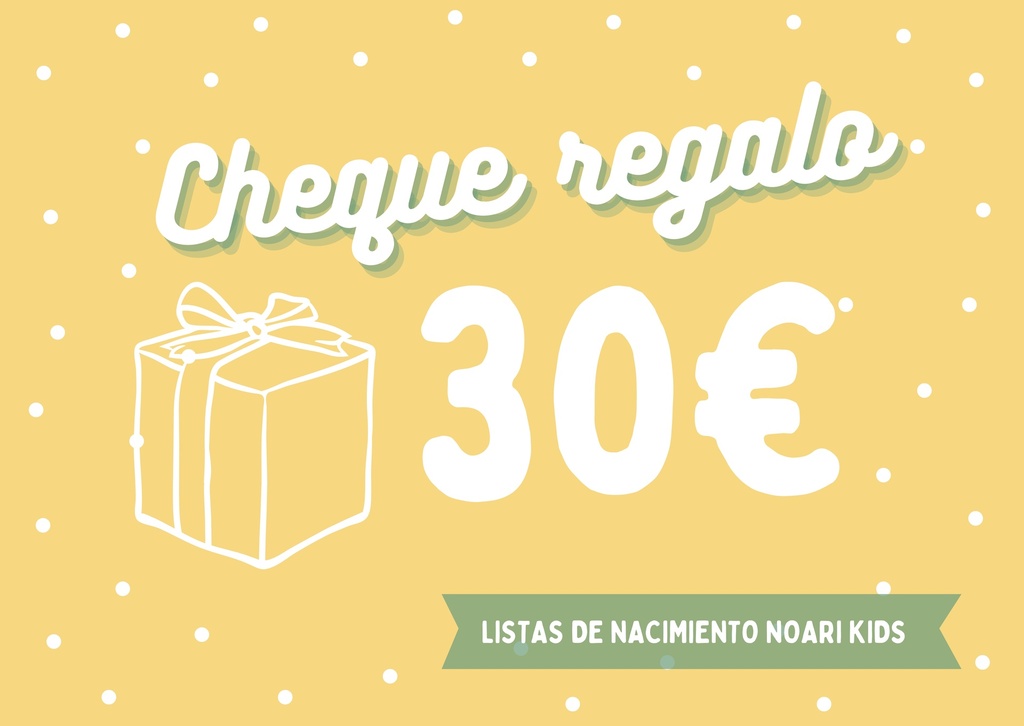 Cheque regalo 30€