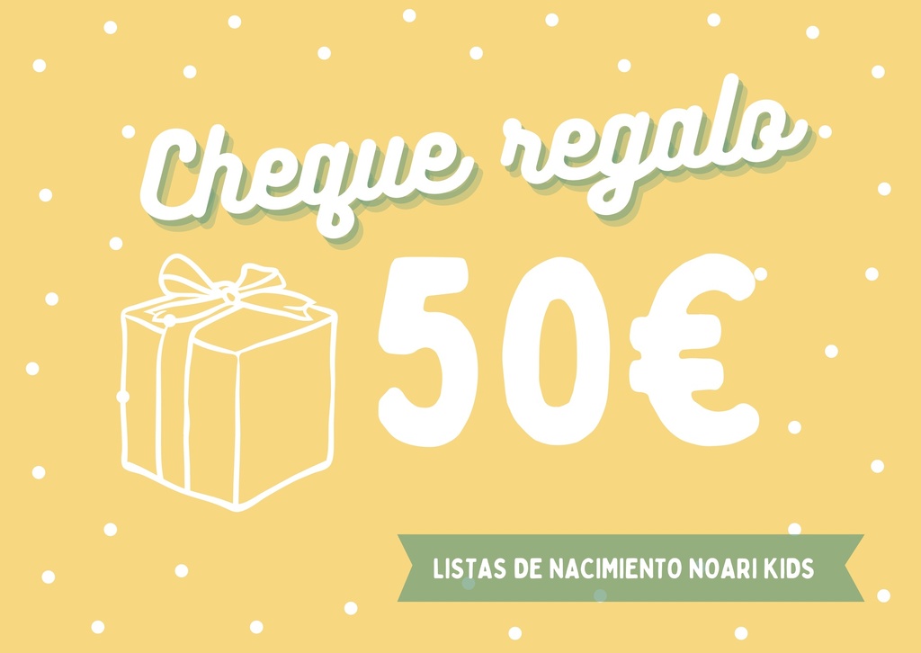 Cheque regalo 50€