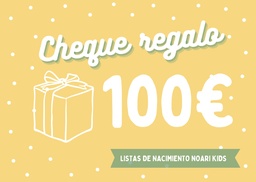 [cheque100] Cheque regalo 100€