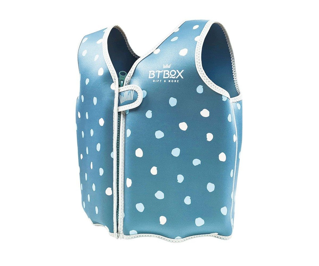 Chaleco Flotador Lunares Verde BTBOX