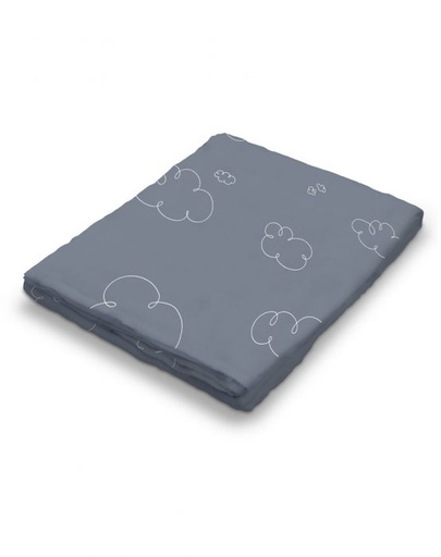 [B3788900] Muselina bambú 120x120 cm Babyclic (Cloudy)