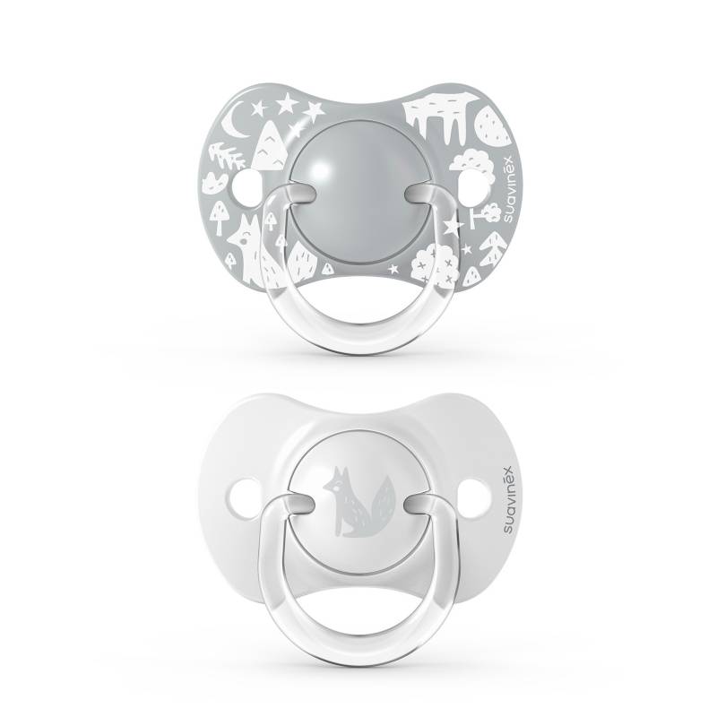 Chupete fisiológico S 0/6m 2ud Suavinex