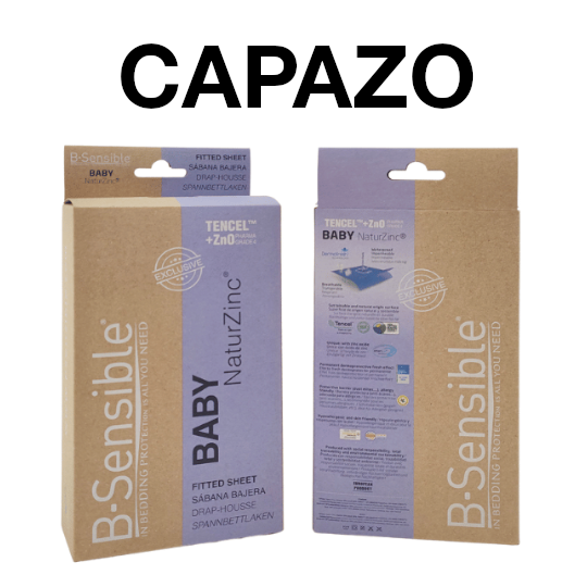 Sábana protectora impermeable para capazo cochecito NaturZinc B-Sensible