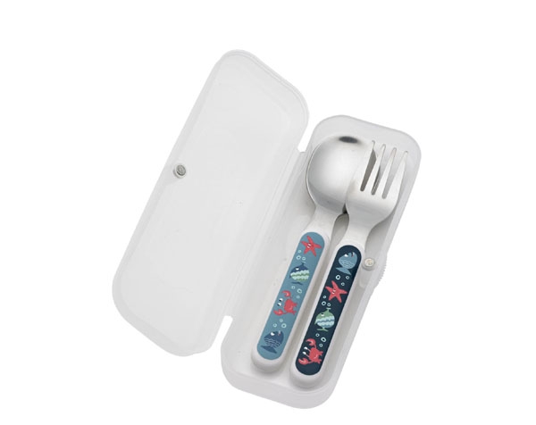 Juego de cubiertos (tenedor+cuchara)