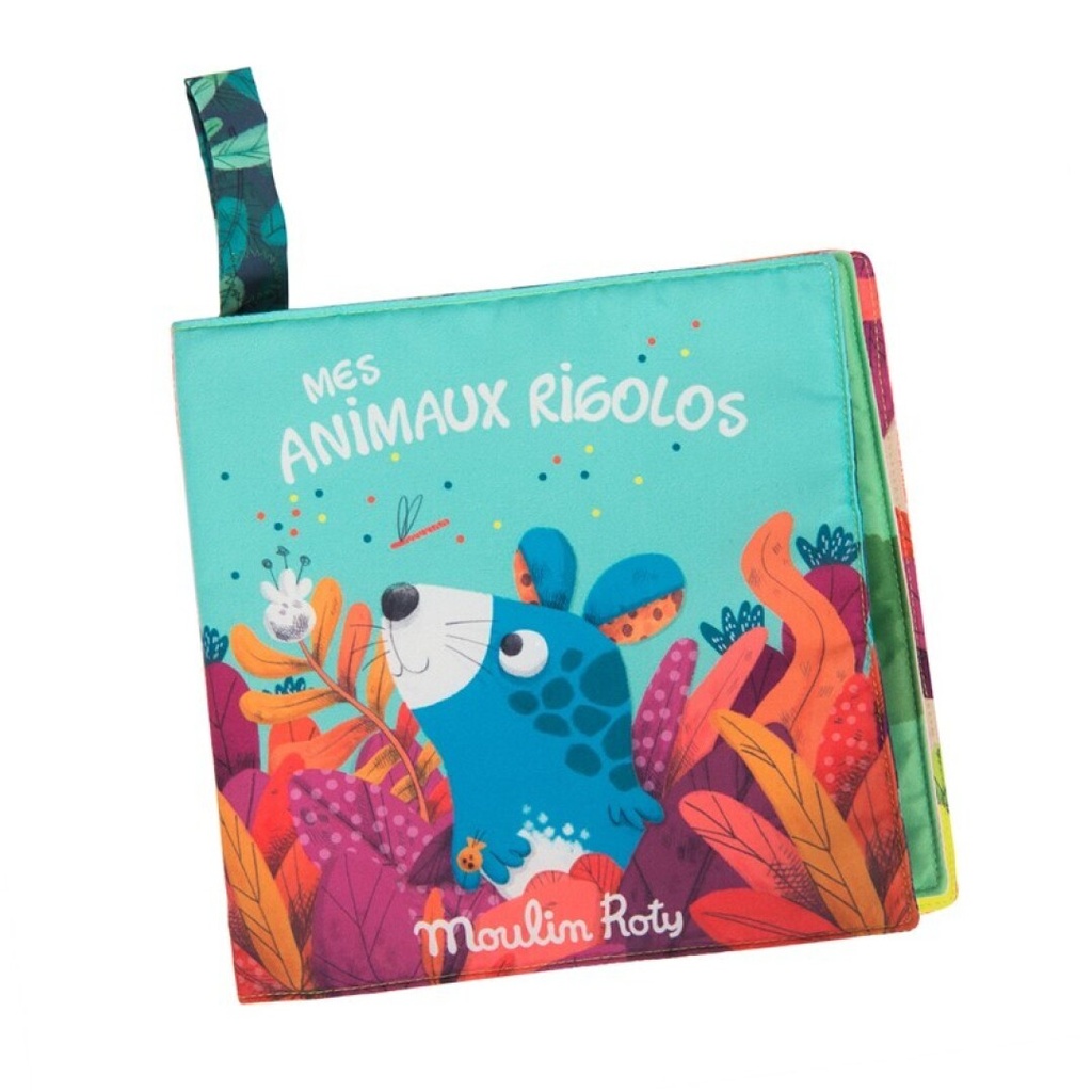 Libro textil de actividades Moulin Roty