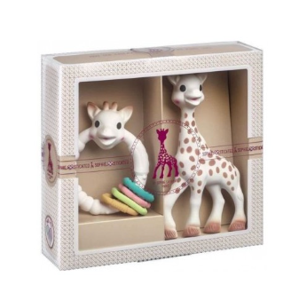 Mi primer set Sophie la girafe + Colorings