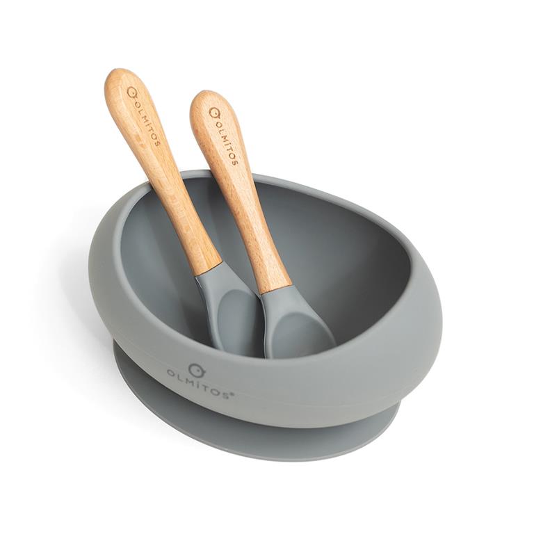 Vajilla silicona (3 piezas)  - Olmitos