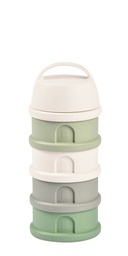 [911711] Caja dosificadora 4 compartimentos Béaba (Cotton/Sage Green)