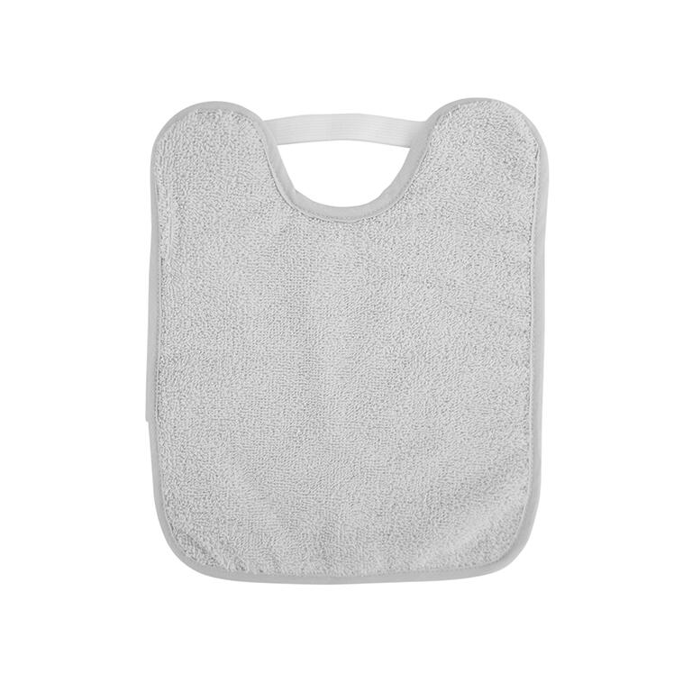 Babero rizo plastificado goma SARO