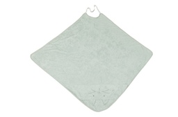 [6050/MOUSEPINK] Toalla abrazo Bamboo 80x 80 cm - Little House (Mouse pink)