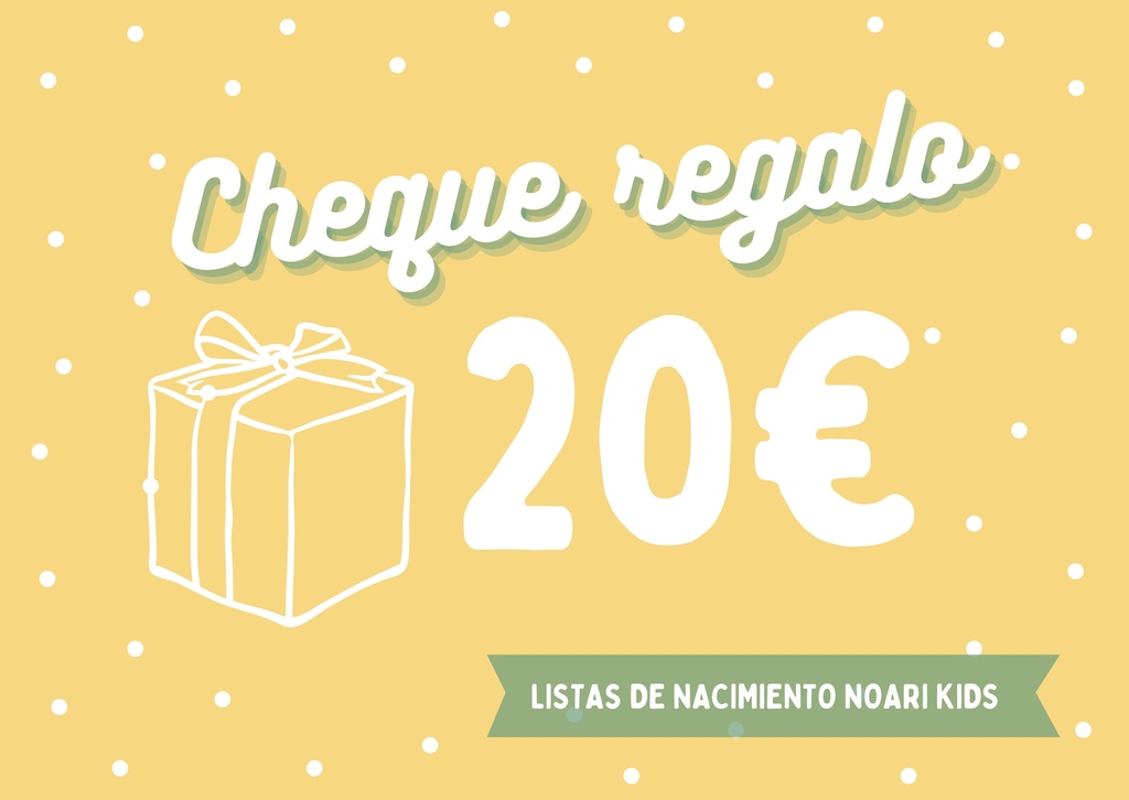 Cheque regalo 20€