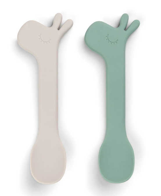 Cuchara de silicona 2 ud Done By Deer