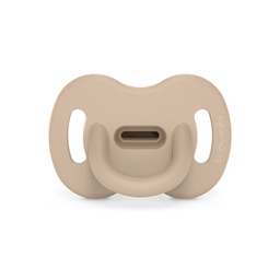 [308600] Chupete todosilicona con tetina fisiológica 0/6m SX Pro Soft Suavinex (Beige)