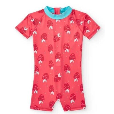 Mono con protección UPF 50+ Strawberries 6-12m BTBOX