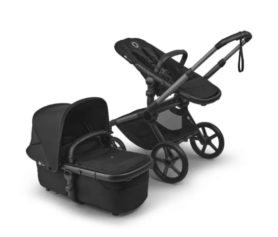 Bugaboo Fox 5 Renew completo negro/rojo cereza-rojo cereza (copia)