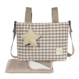 [1120800393] Bolsa crossbody Caetana Walking Mum (Sand)
