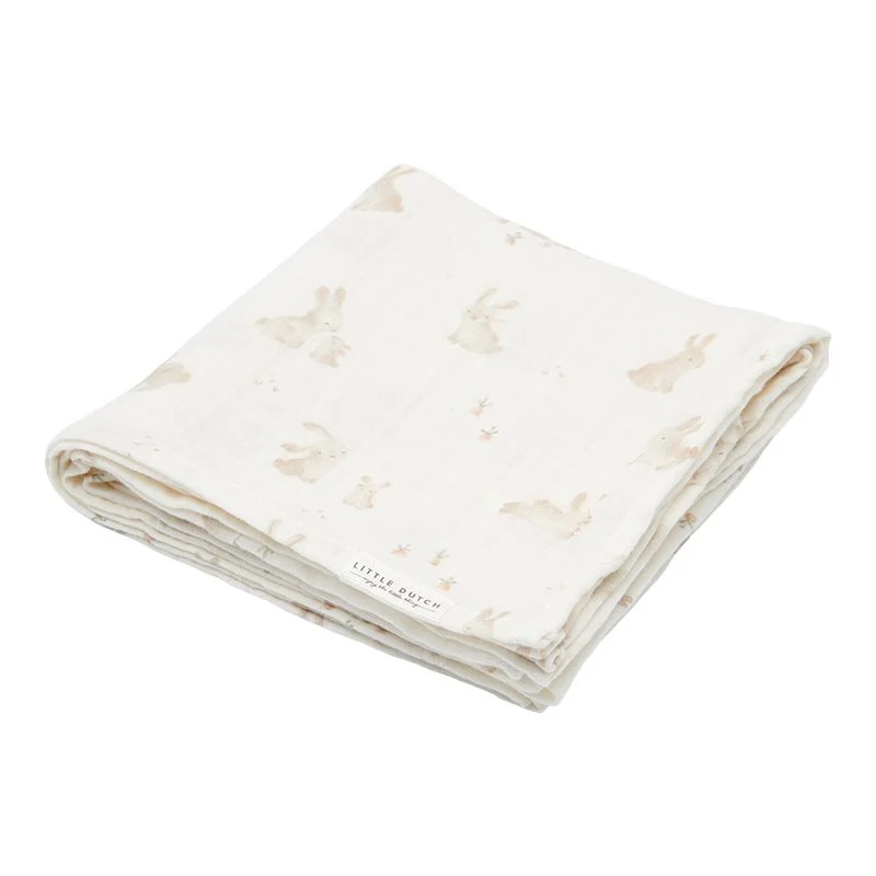 Muselina 120x120 Little Dutch (100% Algodón orgánico)