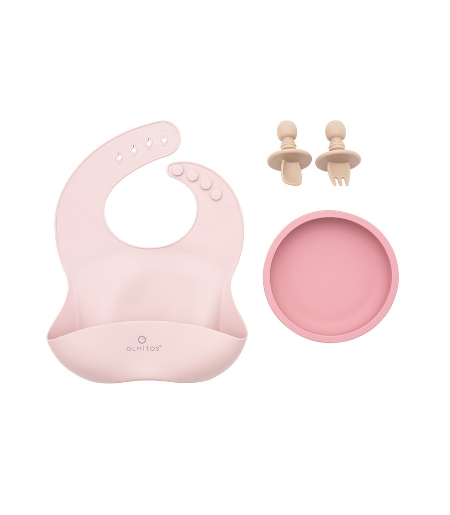Vajilla silicona (4 piezas) - Olmitos