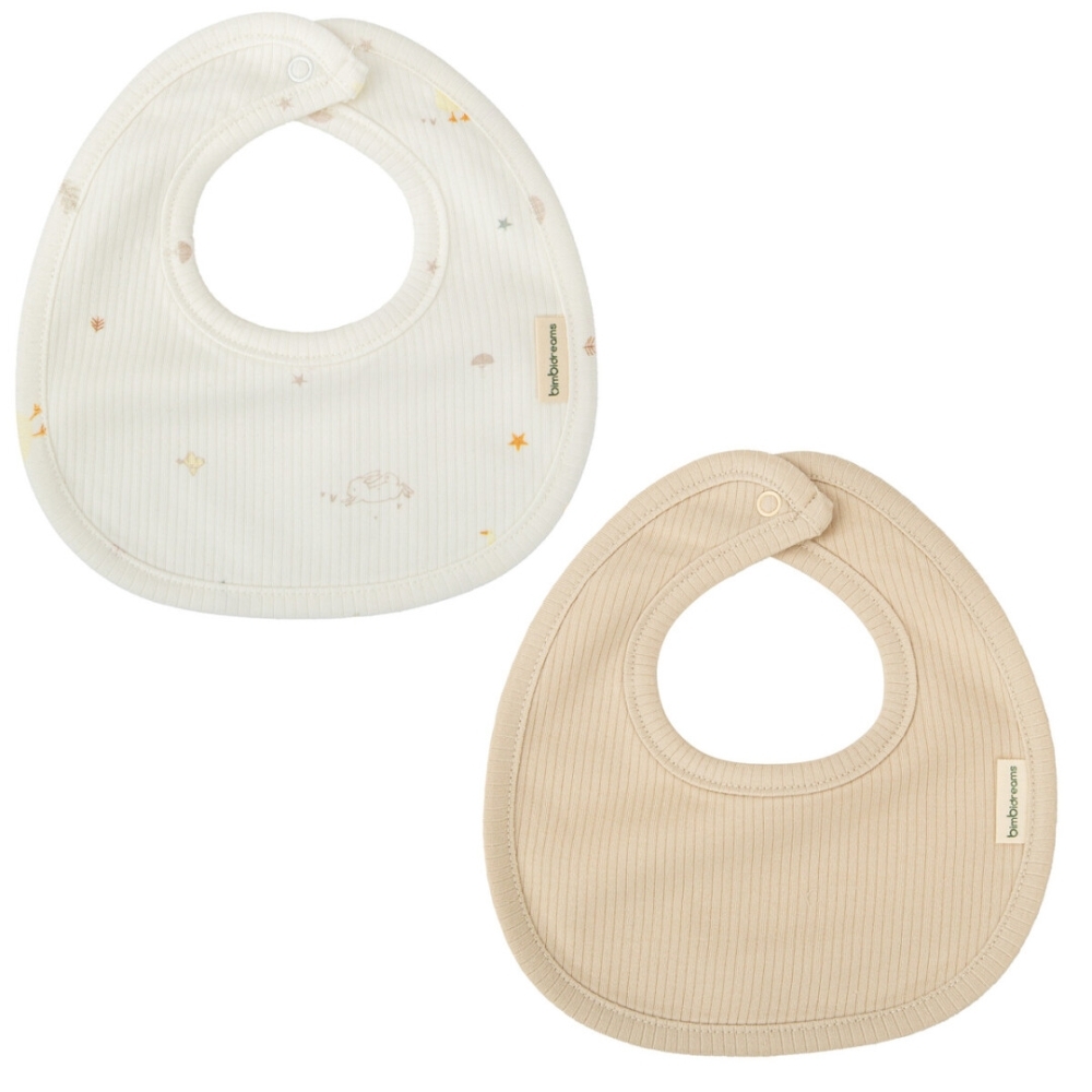 Pack 2 baberos (19x19) Bimbidreams