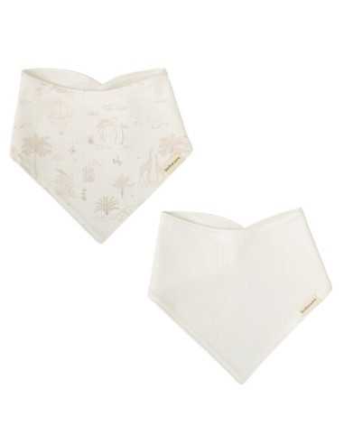 Pack 2 baberos bandana (43x21) Bimbidreams