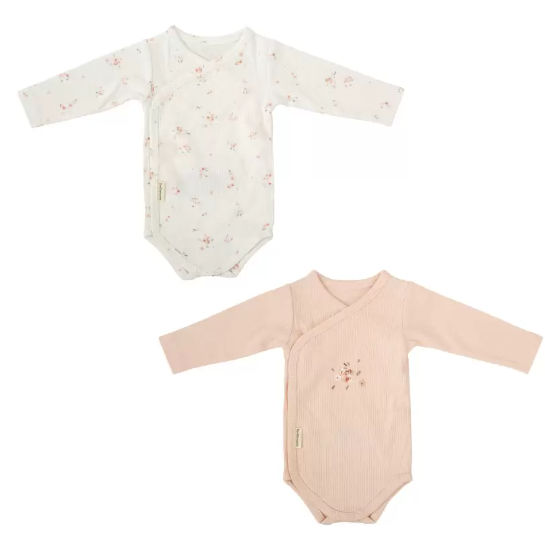 Bodies manga larga - pack 2 ud. (0-1m) Bimbidreams