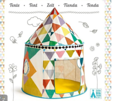 Cabaña multicolor Djeco