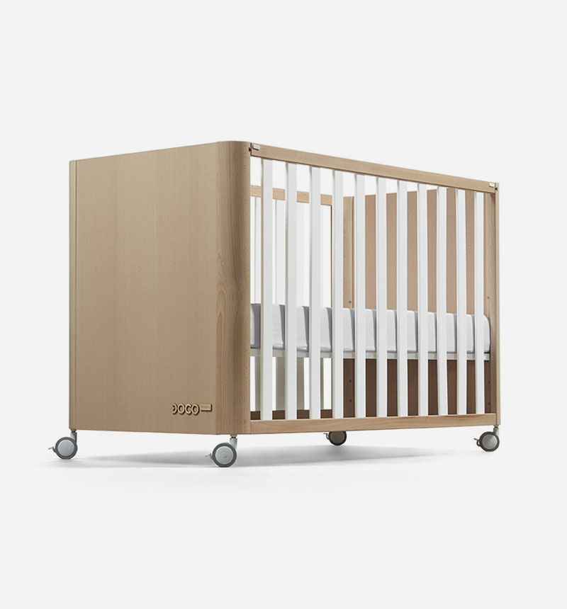 Cuna 120x60 DOCO Sleeping WOOD (estructura sin colchón)