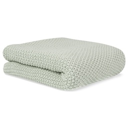 [3402-038] Manta de tricot en algodón orgánico 70x90 cm (Col. Green)