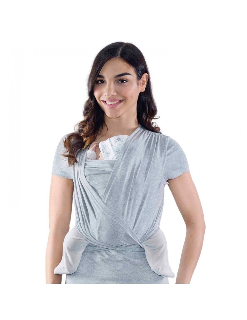 Camiseta portabebés QUOKKABABY Gris