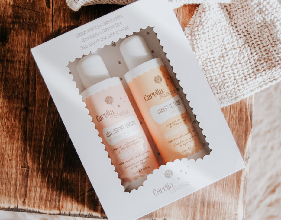 Caja regalo para el baño de bebés y niños Pack Essentials