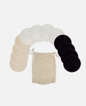 Discos de lactancia lavables y reutilizables 12u Jané