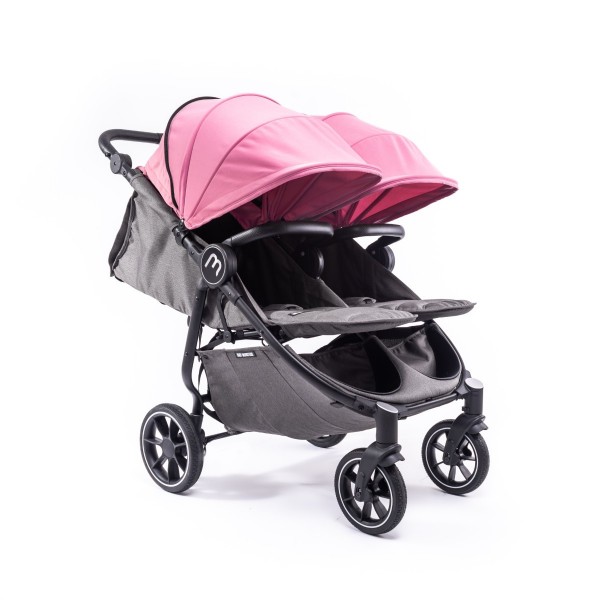 Easy Twin 4 carrito gemelar - chasis negro