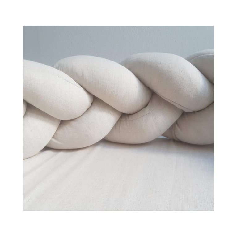 Trenza de lino 180cm MAMINÉBABA Natural
