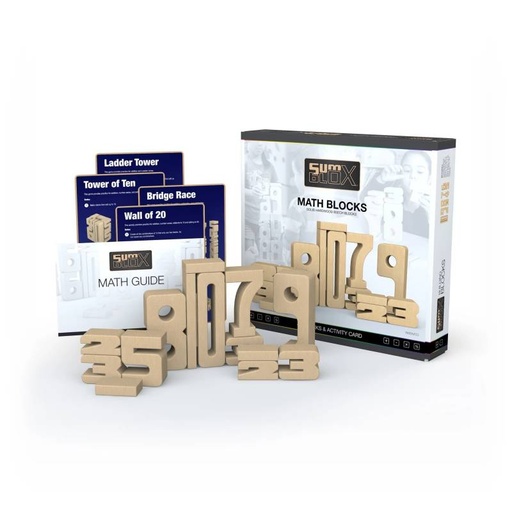 [SBHUS001] SumBlox Kit Familiar (43 piezas + fichas de actividades)