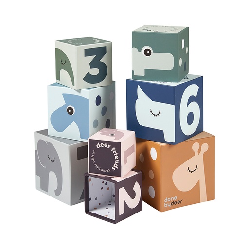 [4805176] Bloques Apilables Deer friends Mezcla colores