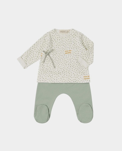 Jubón + Polaina 0 meses (50 cm) Babyclic