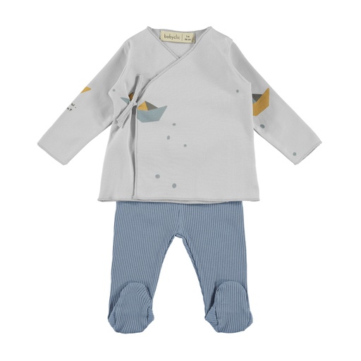 Jubón + Polaina 1 mes (56 cm) Babyclic
