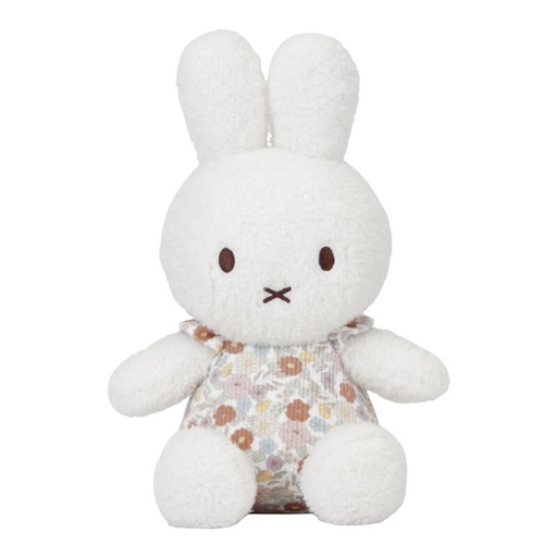 [NIJN750] Peluche Miffy vintage flores 25 cm Little Dutch