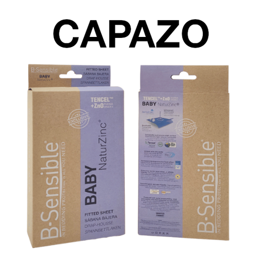 Sábana protectora impermeable para capazo NaturZinc B-Sensible