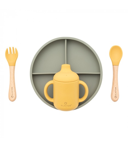 [vajilla-silicona-5-piezas] Vajilla silicona (5 piezas) - Olmitos