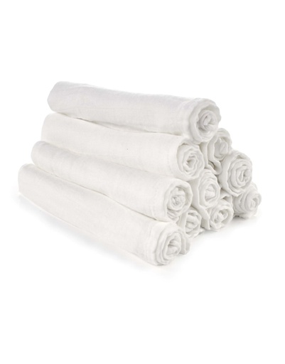 [010621C01] Set de 10 muselinas de Bambú Jané