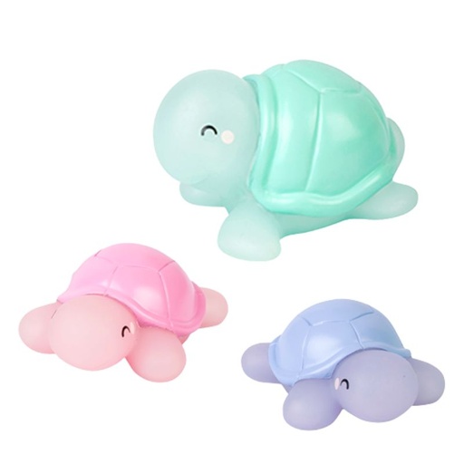 [0377] Juguetes de baño termosensibles "Turtle Family" Saro