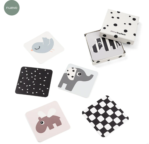 [4845007] Tarjetas de contraste para bebé Done by Deer