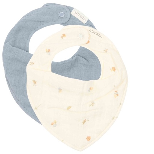 [set-bandana-muselina] Bandana bib muselina Little Dutch (copia)