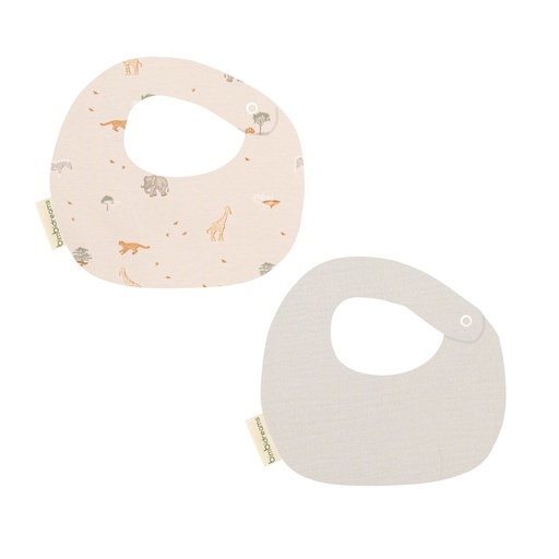 Pack 2 baberos (19x19) Bimbidreams