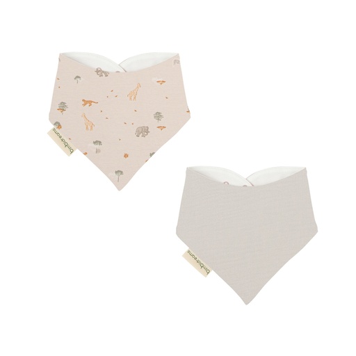 [2baberos-bandana] Pack 2 baberos bandana (43x21) Bimbidreams