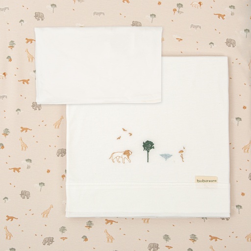 Juego sábanas punto 3 piezas (50x80/90) Bimbidreams